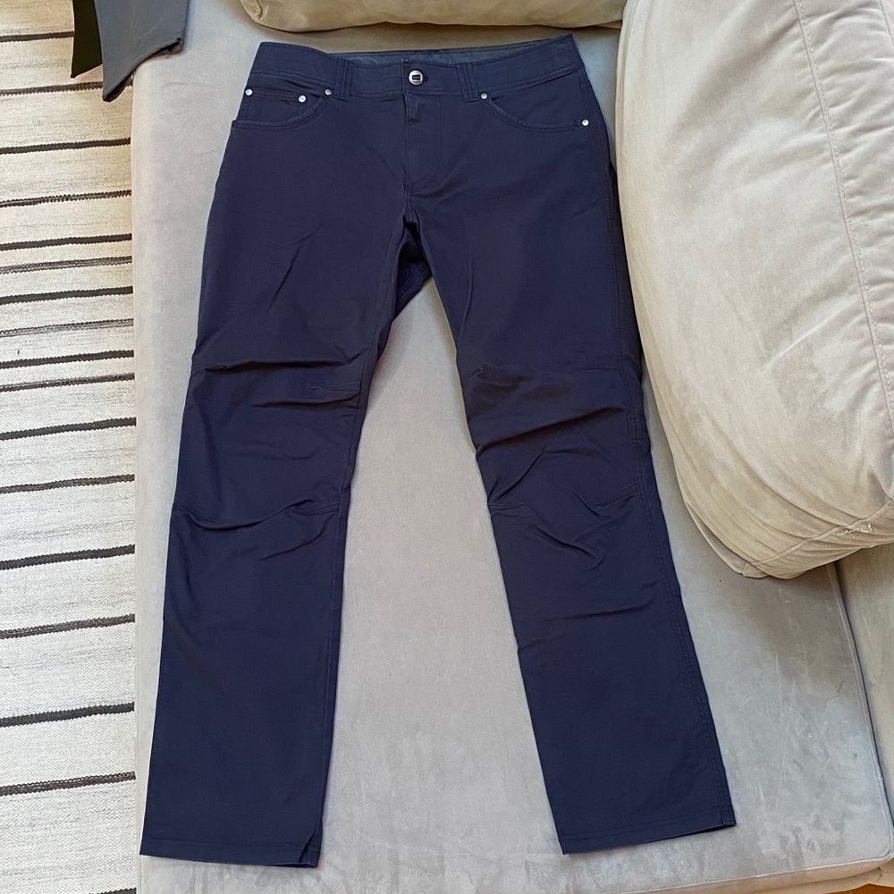 Kuhl Rydr Lite Klassik Pirate Blue Navy Pants Men’s 33 x 32